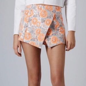 TOPSHOP Sunflower Skort Size 2